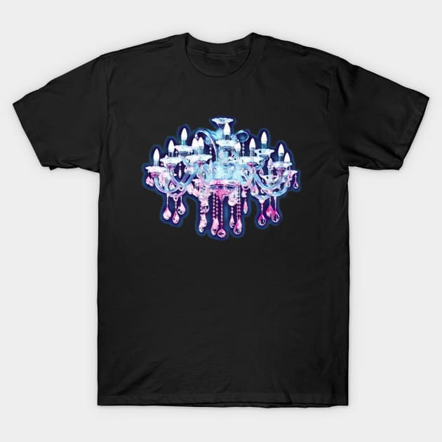 Chandelier Art T-Shirt by Art by Eric William.s